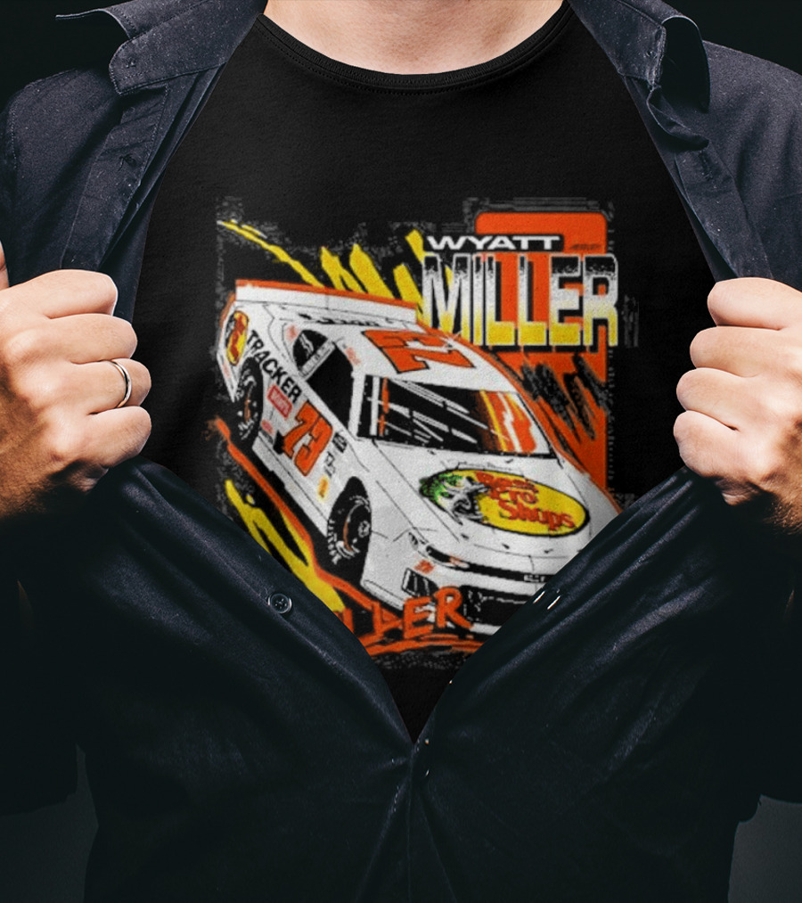 Wyatt Miller Racing Thriller 2026 Late Model Stock Bass Pro T-Shirt