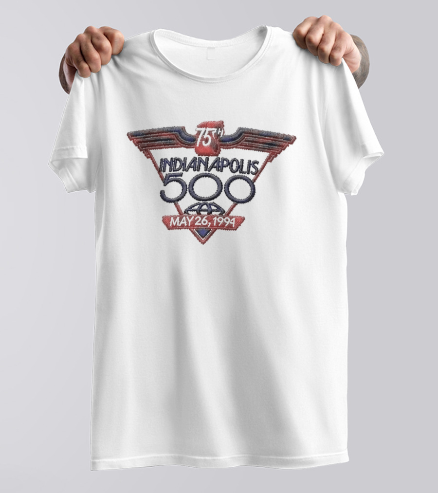 Indianapolis 500 75th Anniversary May 26 1991 T-Shirt