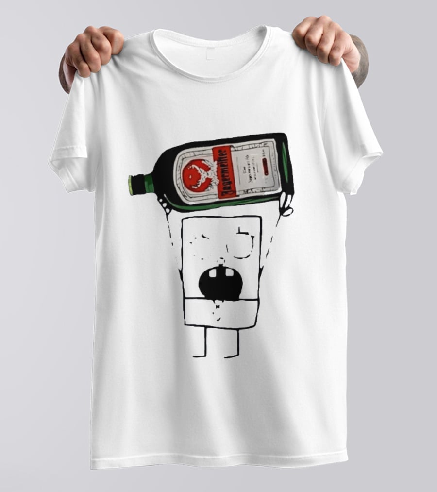Doodlebob Jagermeister Bottle T-Shirt