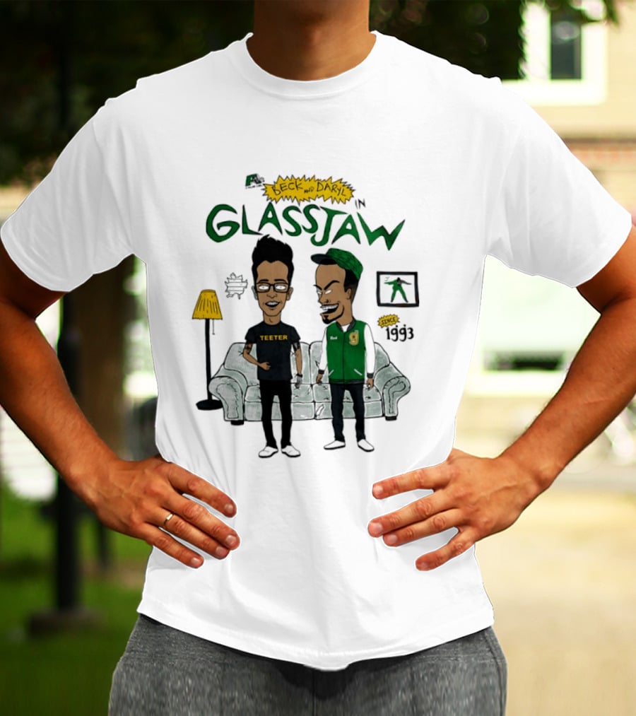 Beck And Daryl In Glassjaw Since 1993 Couch Teeter T-Shirt