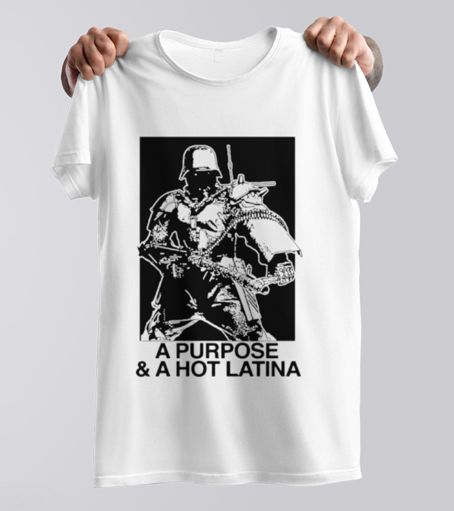Kerberos Panzer Cops A Purpose And A Hot Latina T-Shirt