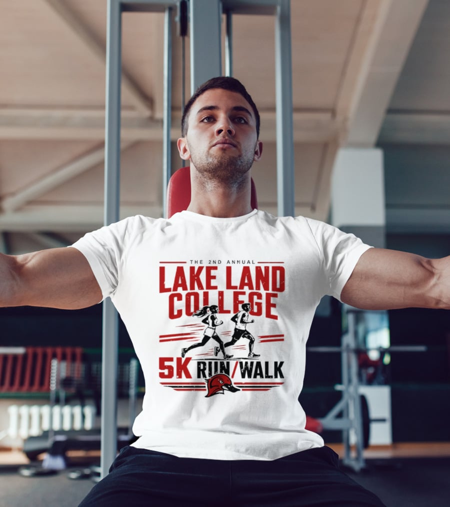 Lake Land College The 2nd Annual 2026 5K Run Walk Event T-Shirt
