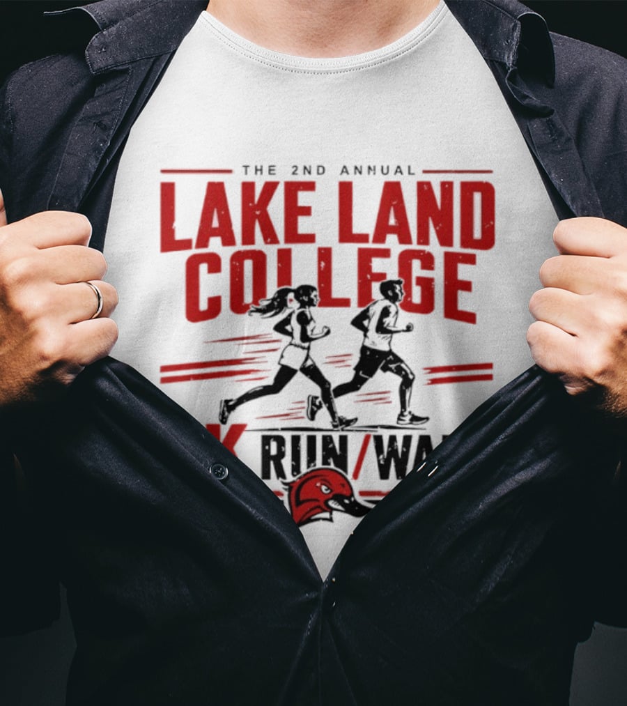 Lake Land College The 2nd Annual 2026 5K Run Walk Event T-Shirt