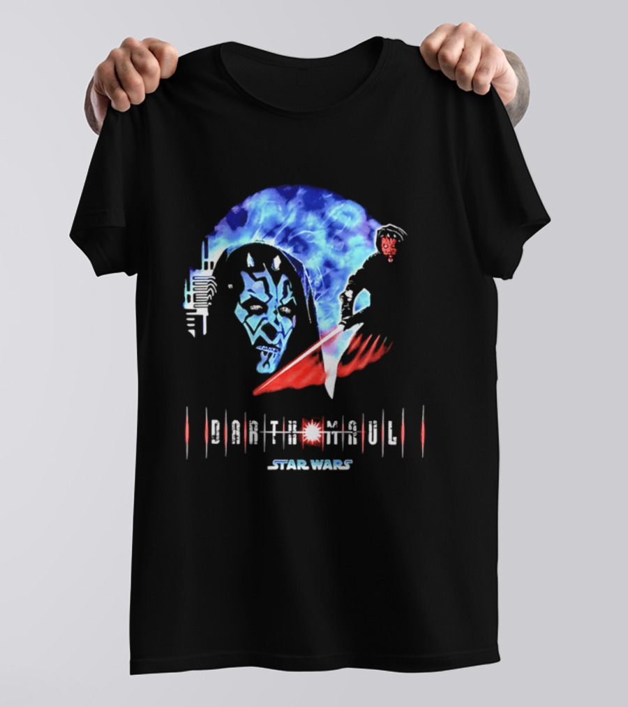 Darth Maul Star Wars Mandalorian Grogu World Premiere T-Shirt