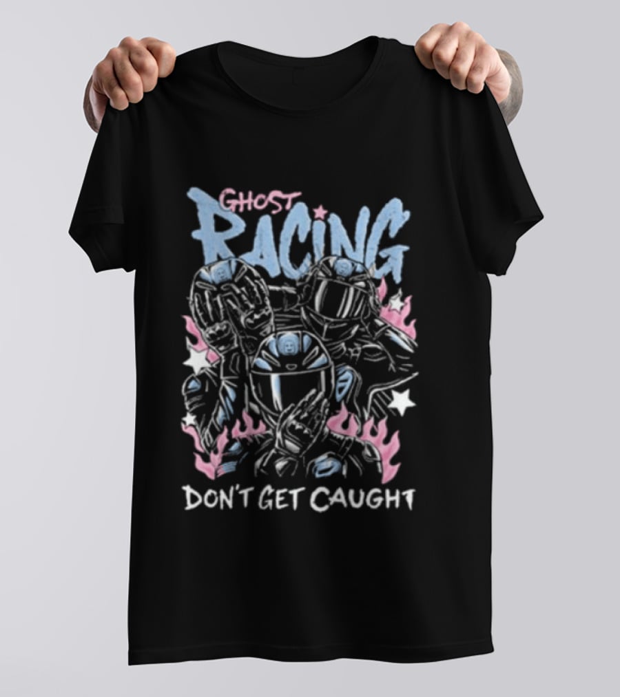Ghost Racing The Big 3 Don't Get Caught Racing T-Shirt
