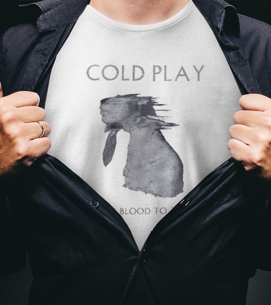 Coldplay A Rush Of Blood To The Head Digital Burst T-Shirt
