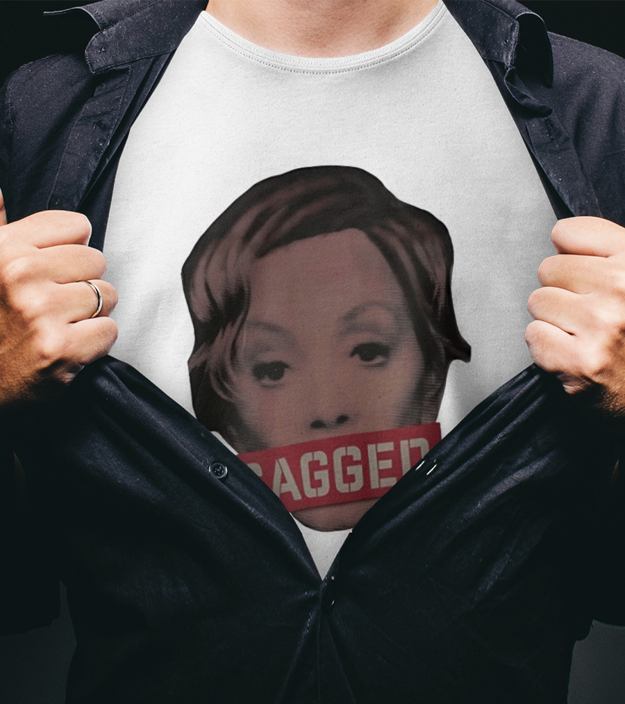 Deborah Vance Gagged Censored Mouth Retro Pop T-Shirt