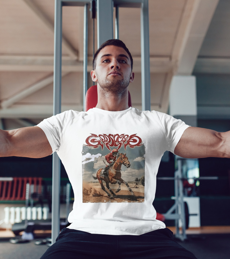 Godspeed Thoroughbred Racing Out Of Many One Bone T-Shirt