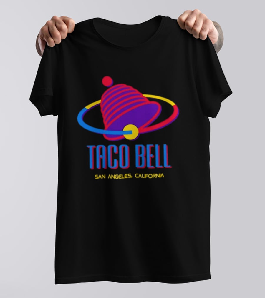Taco Bell San Angeles California Retro Futuristic T-Shirt