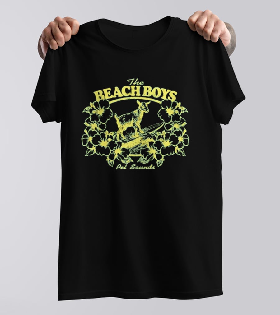 The Beach Boys Pet Sounds Goat Hibiscus T-Shirt