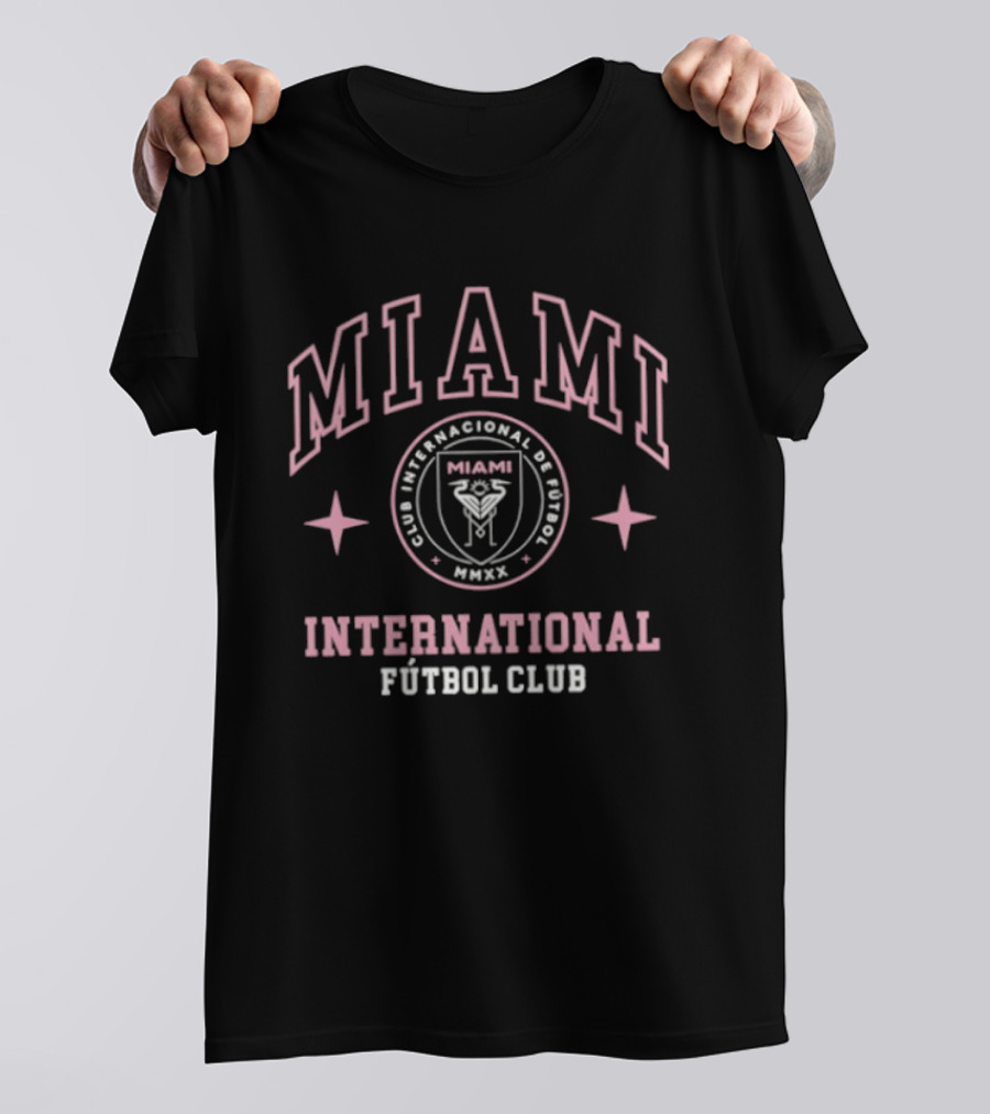 Miami Club Internacional De Fútbol 2026 Emblem MLS Soccer Team T-Shirt