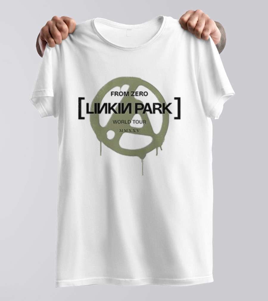 From Zero Linkin Park World Tour MMXXV T-Shirt