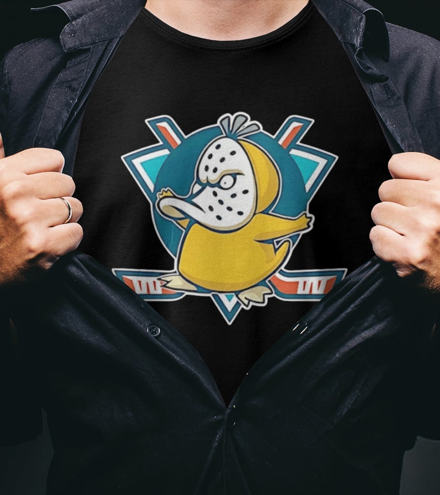 Anaheim Ducks Psyduck Hockey T-Shirt