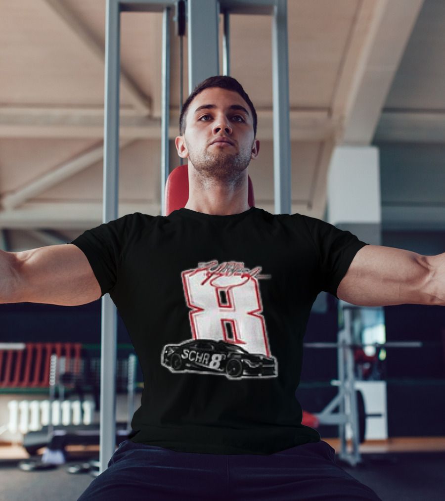 Because You Never Know When The Last One Is Kyle Busch Number 8 NASCAR Schrader Racing T-Shirt