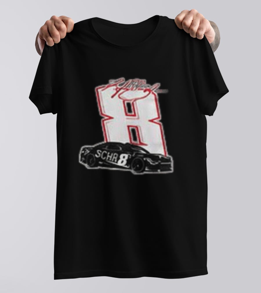 Because You Never Know When The Last One Is Kyle Busch Number 8 NASCAR Schrader Racing T-Shirt