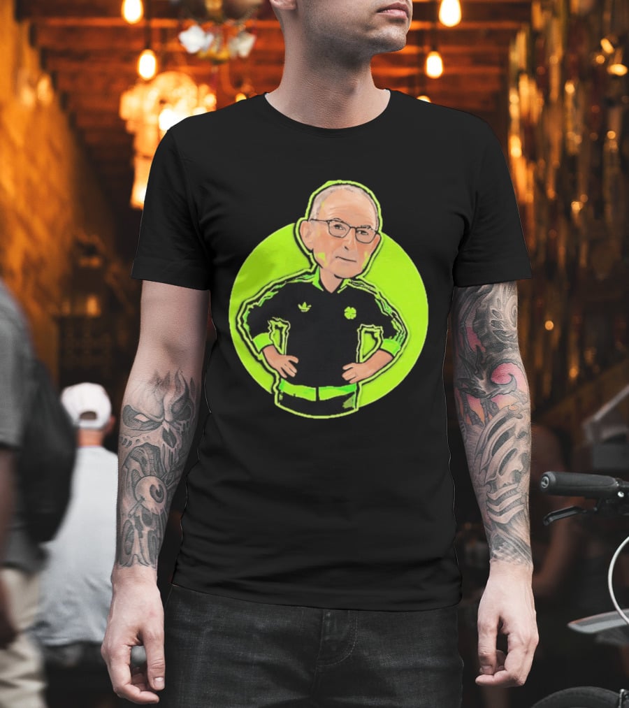 Martin O'Neill Nottingham Forest Manager Iconic Tracksuit T-Shirt