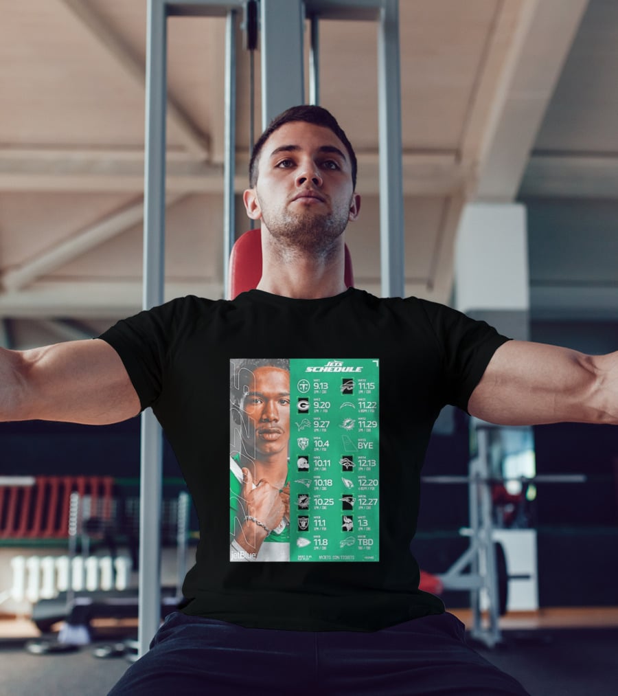 New York Jets 2026 Schedule NFL Matchups And Dates T-Shirt
