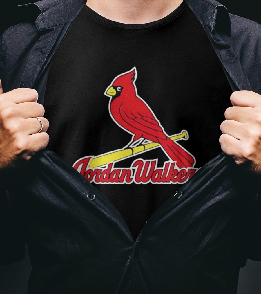 Jordan Walker St Louis Cardinals Baseball Player Team T-Shirt