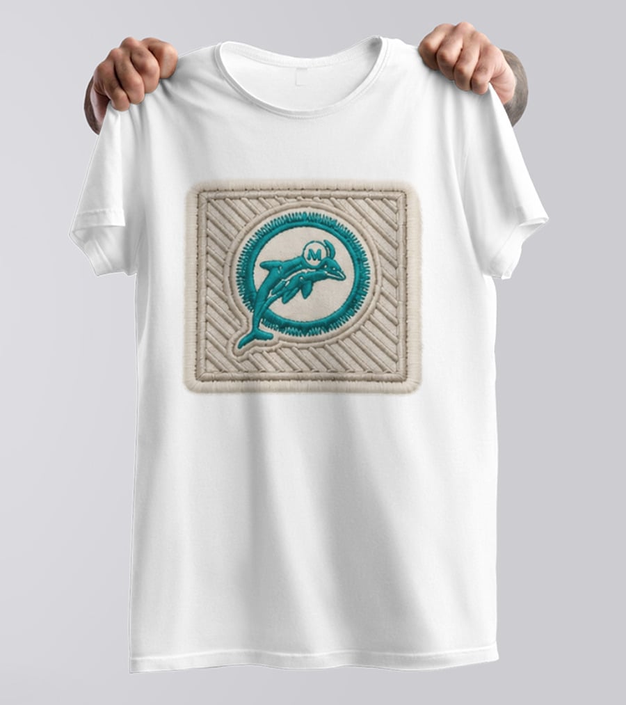 Dolphins 2026 Training Camp Emblem Patch T-Shirt