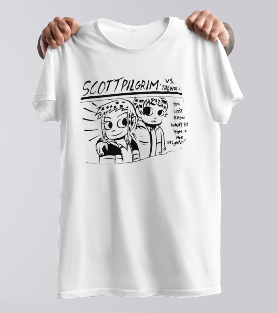 Scott Pilgrim Vs The World You Won't Know What Hit You In The Slightest T-Shirt