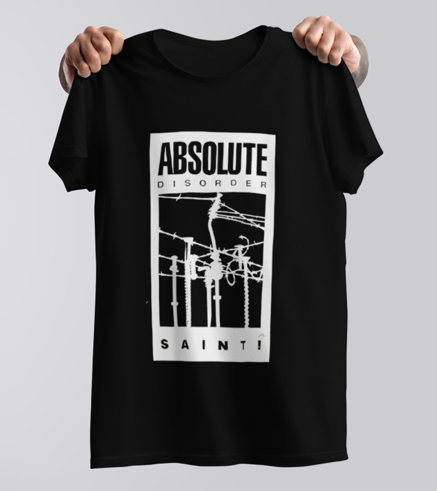Absolute Disorder Saint Electric Power Lines T-Shirt