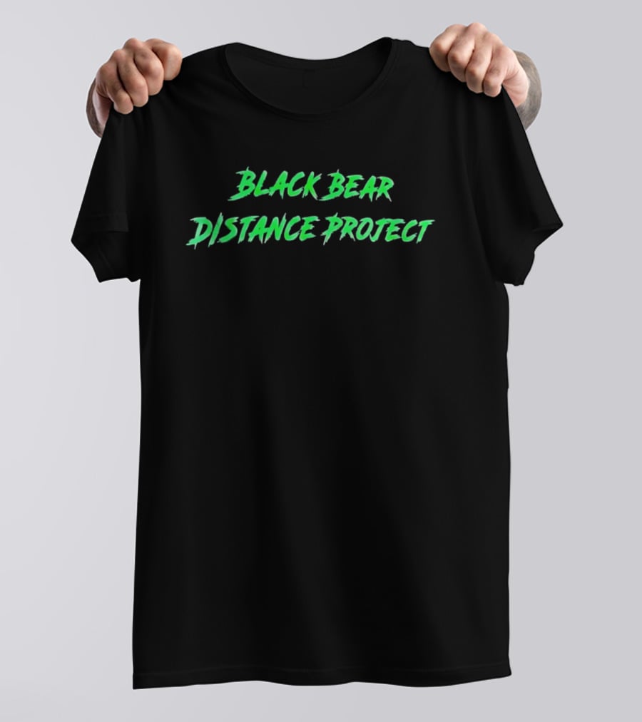 Black Bear Distance Protect Project T-Shirt