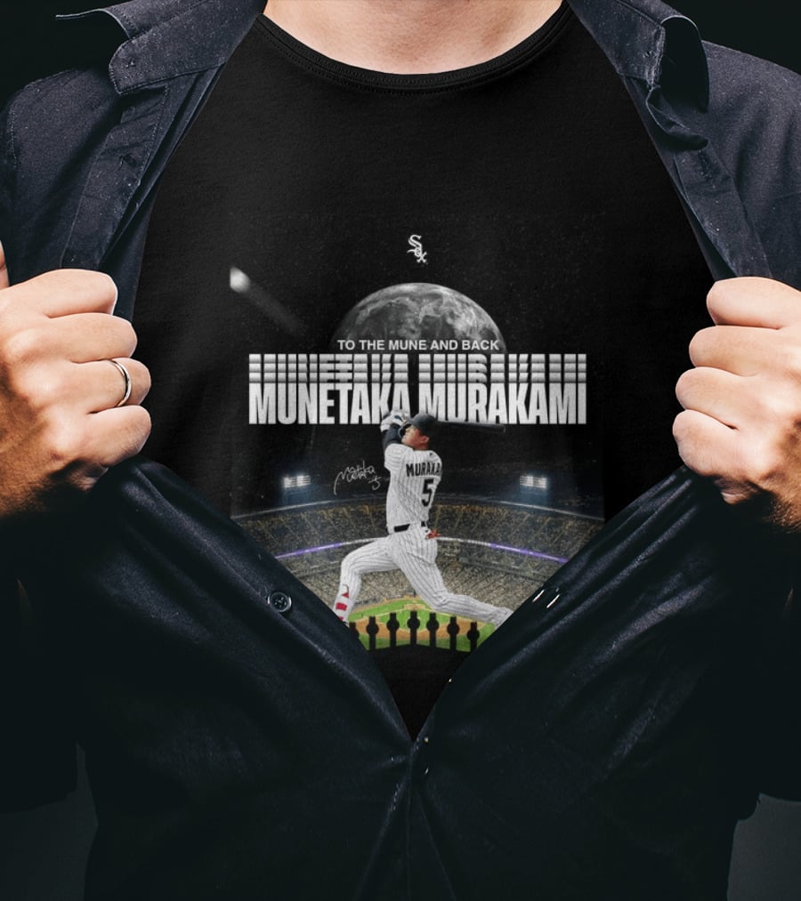 Munetaka Murakami To The Mune And Back Baseball Moon Stadium T-Shirt