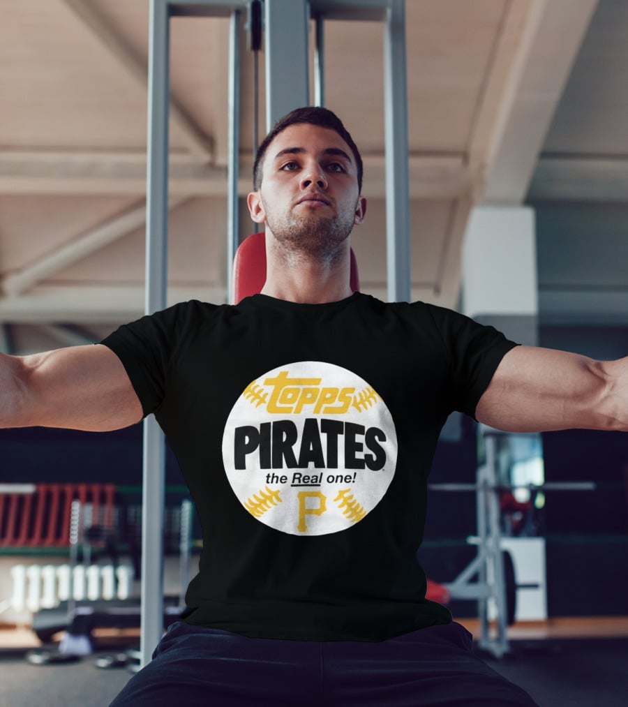 Topps Pirates The Real One MLB Pittsburgh Baseball T-Shirt