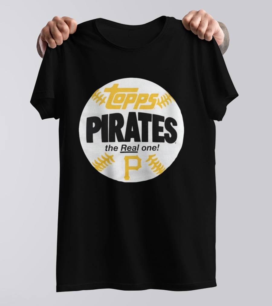 Topps Pirates The Real One MLB Pittsburgh Baseball T-Shirt