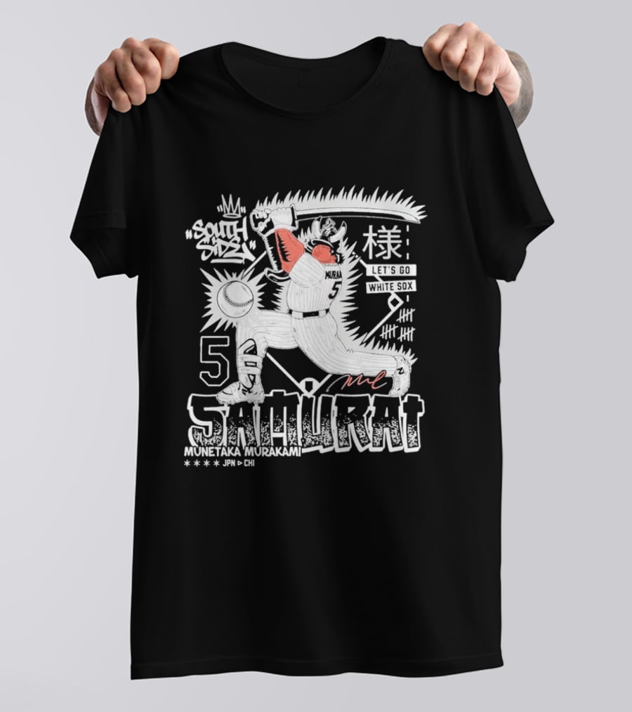 Samurai Baseball Munetaka Murakami Southside 55 Sama T-Shirt