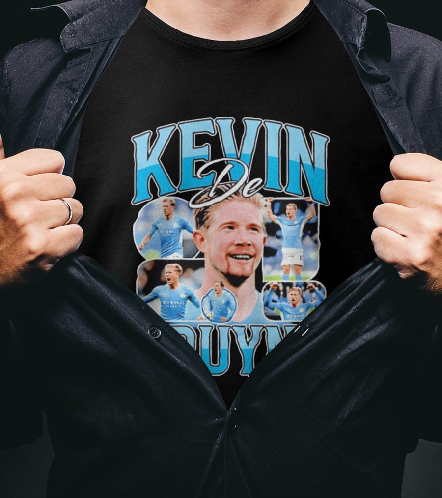 Kevin De Bruyne Manchester City Football Moments T-Shirt