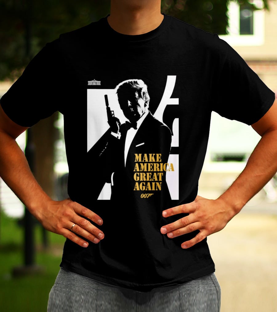 Trump 007 Make America Great Again Bond T-Shirt