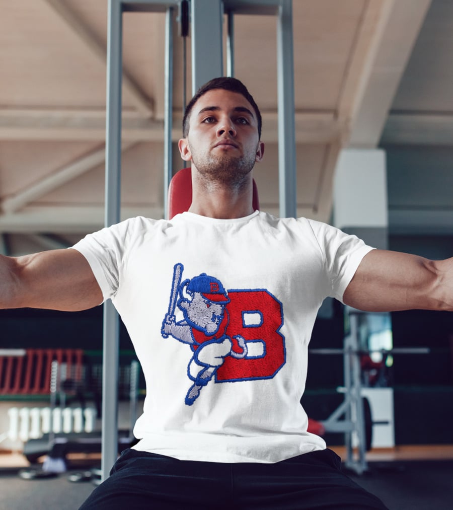 2026 Buffalo Bisons Big League Chew B Logo Baseball Bat Hitting Buffalo Embroidery Hat T-Shirt