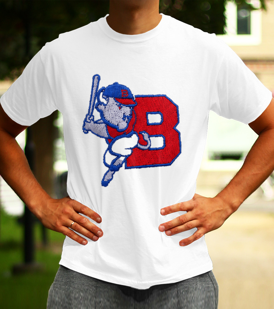 2026 Buffalo Bisons Big League Chew B Logo Baseball Bat Hitting Buffalo Embroidery Hat T-Shirt