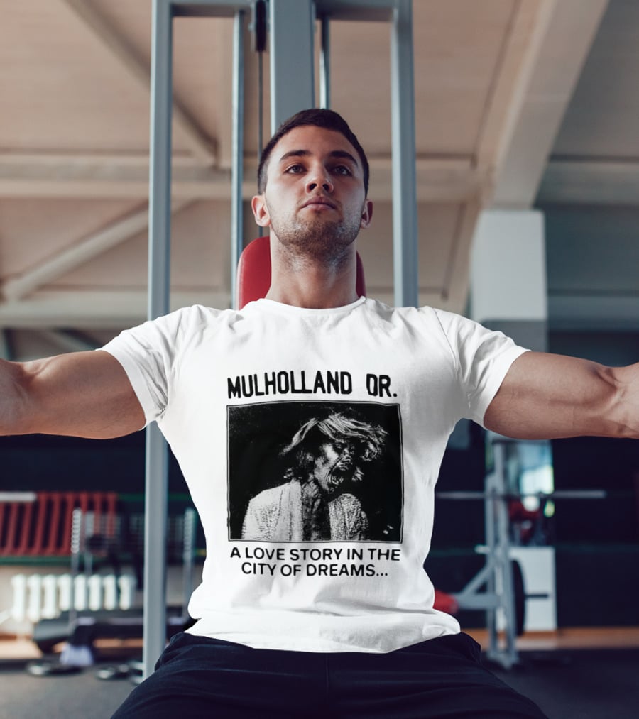 Mulholland Dr. A Love Story In The City Of Dreams Vintage Noir Aesthetic T-Shirt