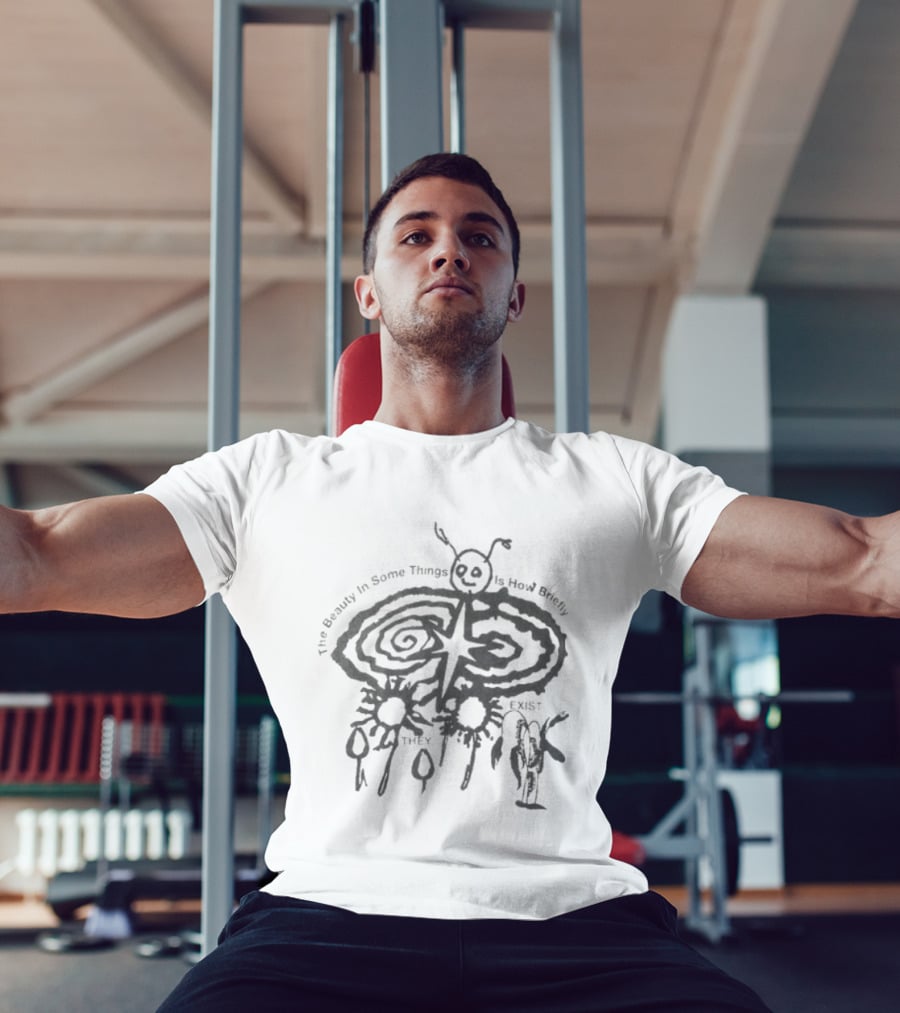 Dover Street Market The Beauty In Some Things Is How Briefly They Exist Spiral T-Shirt