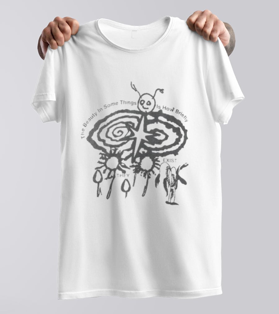 Dover Street Market The Beauty In Some Things Is How Briefly They Exist Spiral T-Shirt