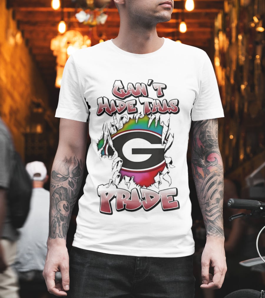 Can't Hide This Georgia Bulldogs Pride T-Shirt
