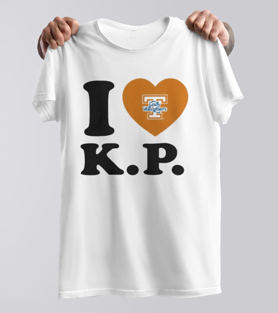 I Love K.P. Tennessee Lady Vols Softball Karlyn Pickens T-Shirt