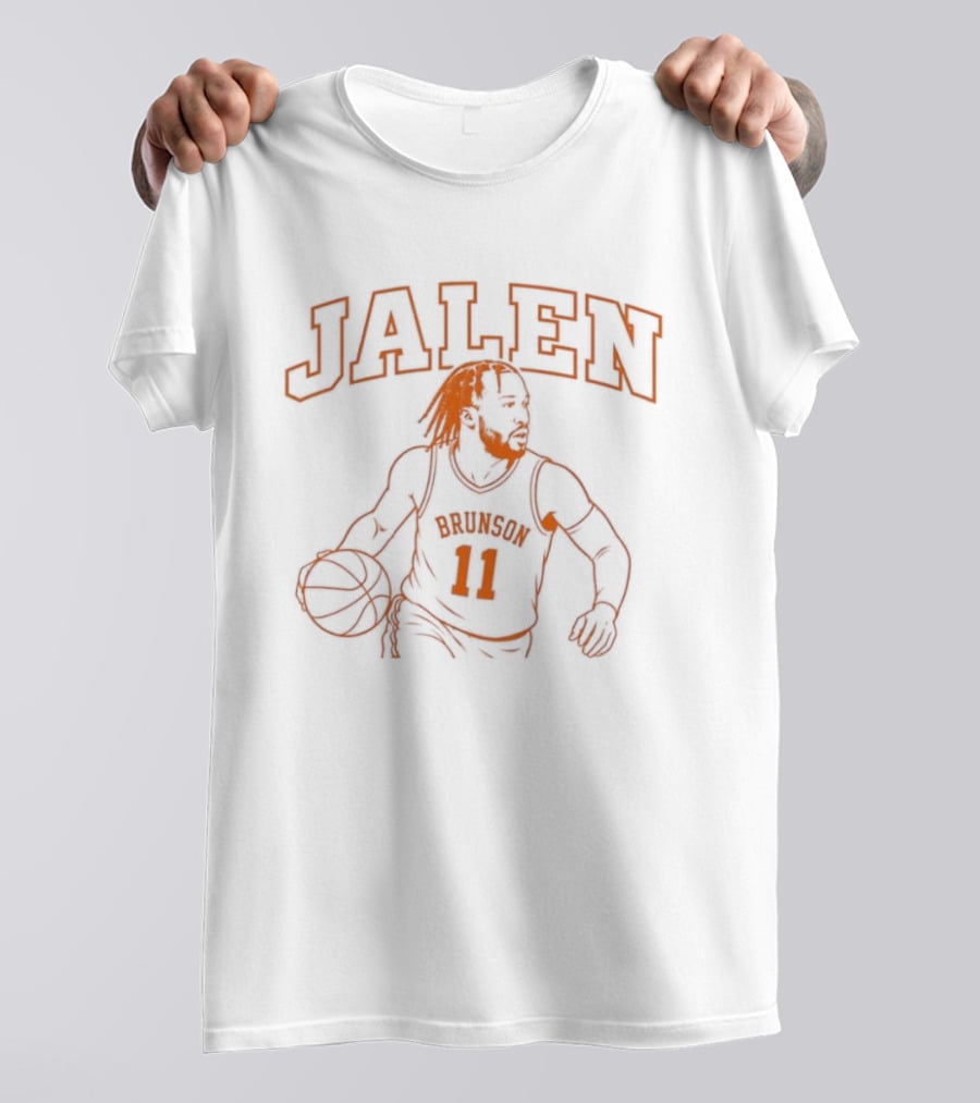 Jalen Brunson Knicks NBA #11 Basketball Star 2026 Season New York Player T-Shirt