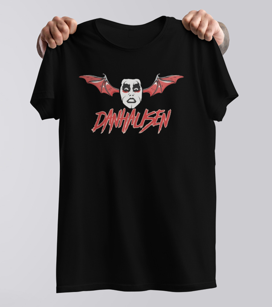 Danhausen Very Nice Very Evil Bat Wings Face T-Shirt