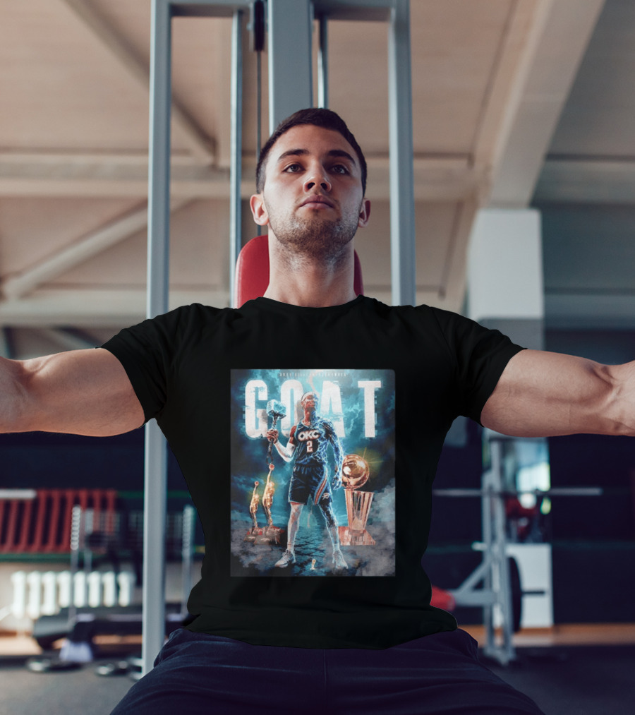 GOAT Shai Gilgeous Alexander OKC Thunder MVP And Awards T-Shirt