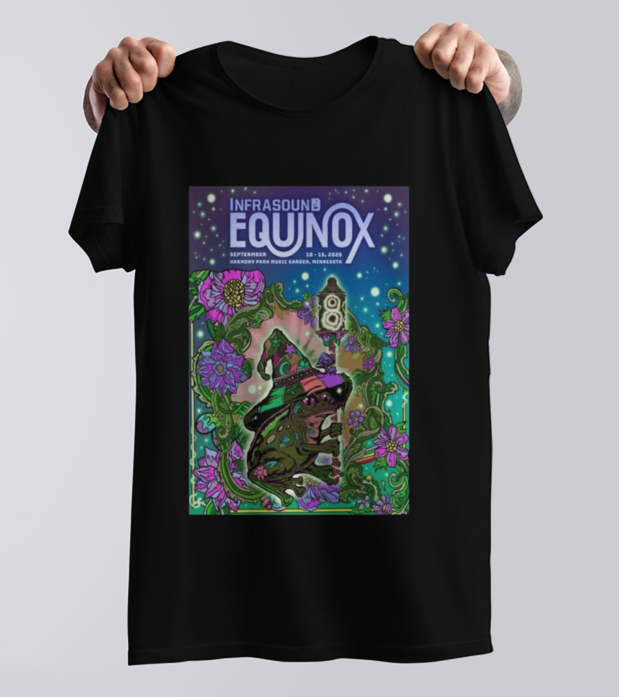 September 10 13 2026 Infrasound Equinox Harmony Park Music Garden Minnesota Festival T-Shirt