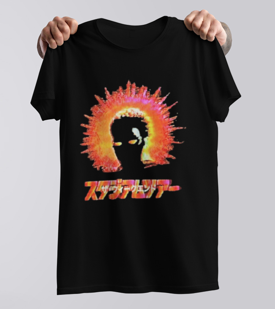 The Weeknd Japan Tour After Hours Til Dawn Flame Headburst T-Shirt