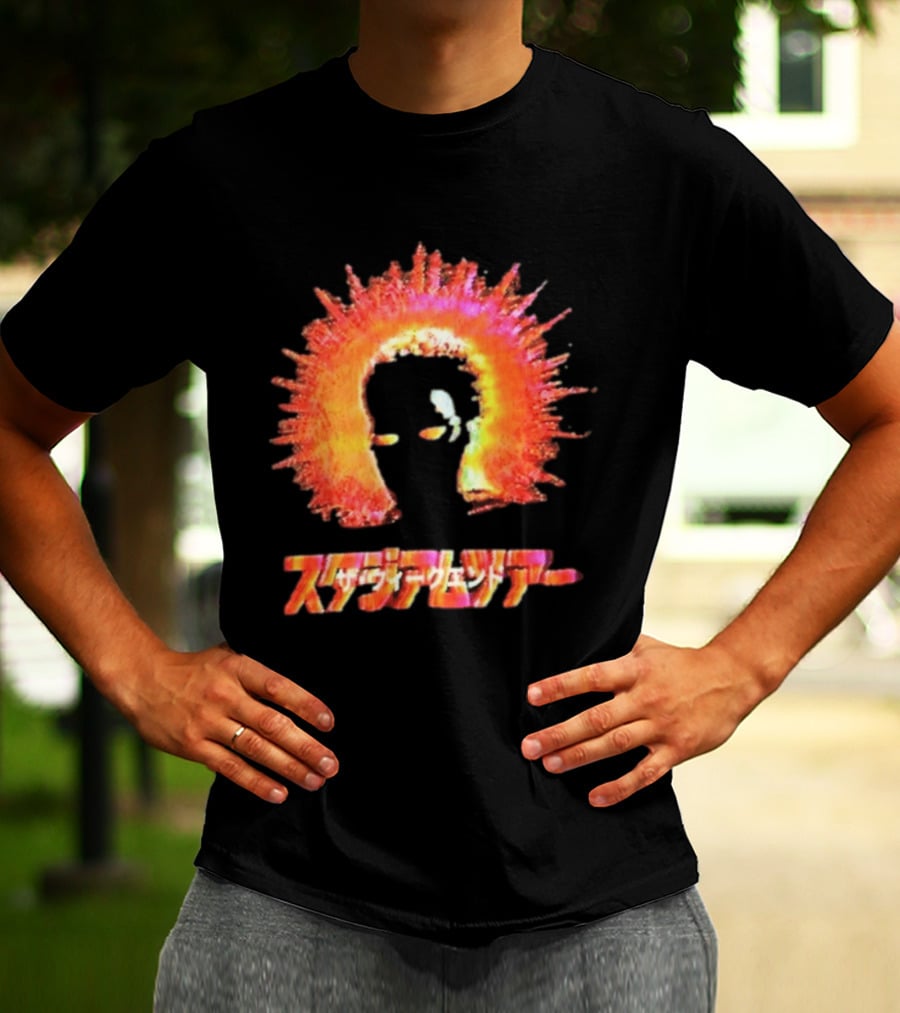 The Weeknd Japan Tour After Hours Til Dawn Flame Headburst T-Shirt
