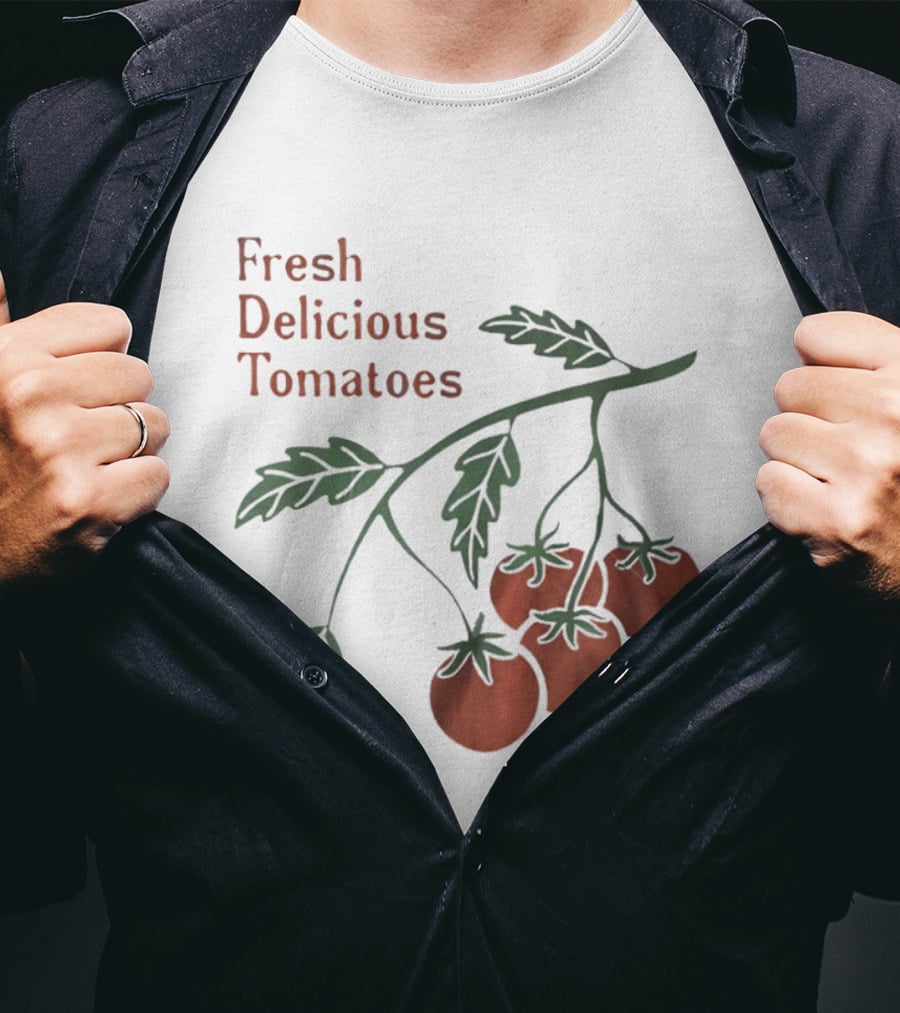 Fresh Delicious Tomatoes Garden Home Grown Plant T-Shirt