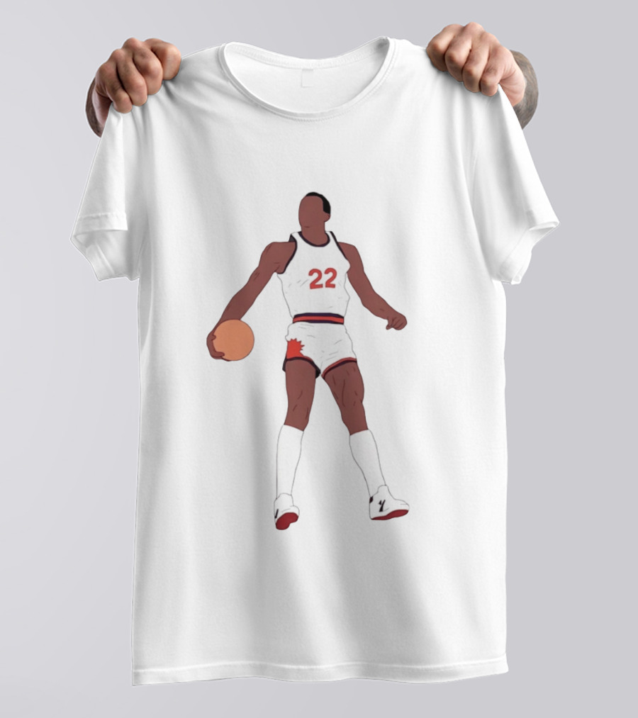 Larry Nance Jr Wearing Classic Basketball Dunk 22 T-Shirt