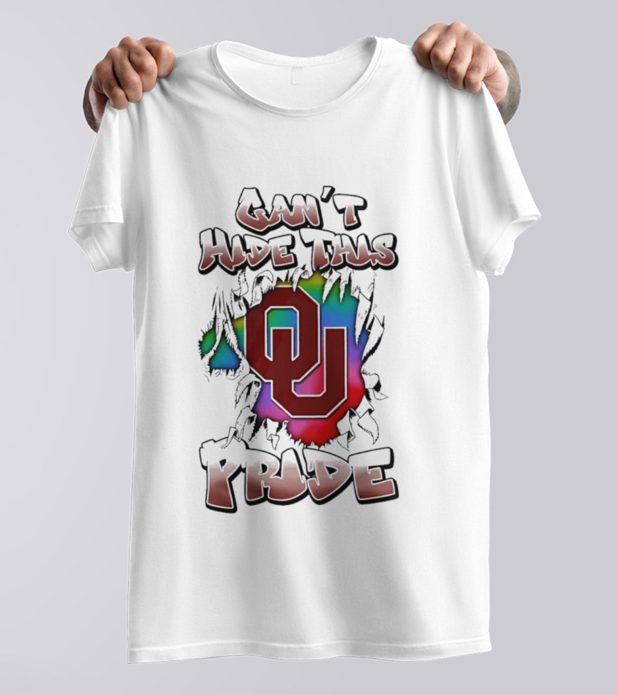 OU Can't Hide This Pride Vibrant Spirit T-Shirt