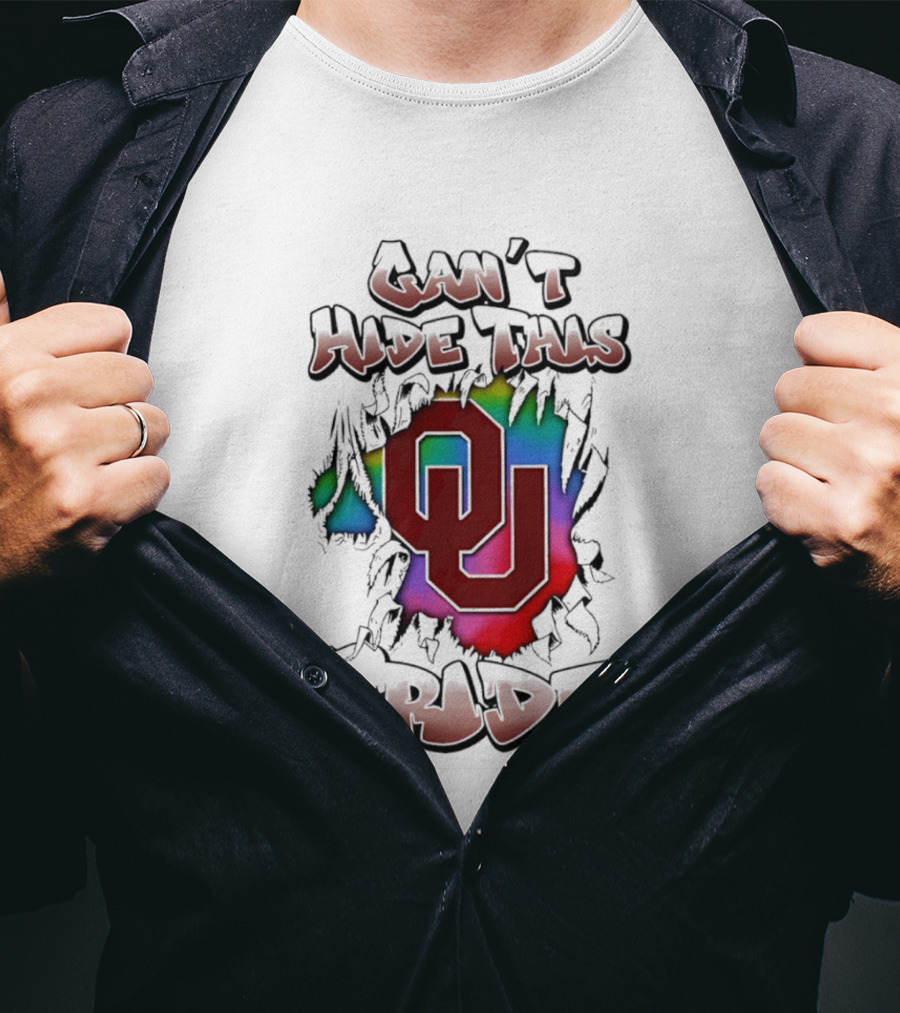 OU Can't Hide This Pride Vibrant Spirit T-Shirt