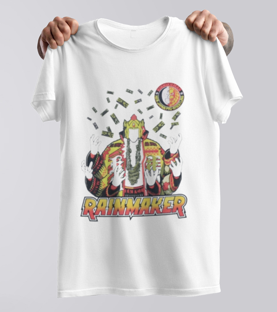 Rainmaker Kazuchika Okada Wrestling Money Rain T-Shirt